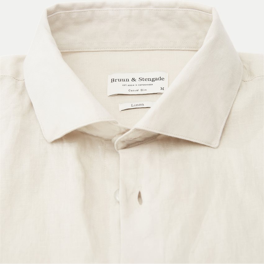 Bruun & Stengade Shirts SEVILLA SHIRT 19001 SAND