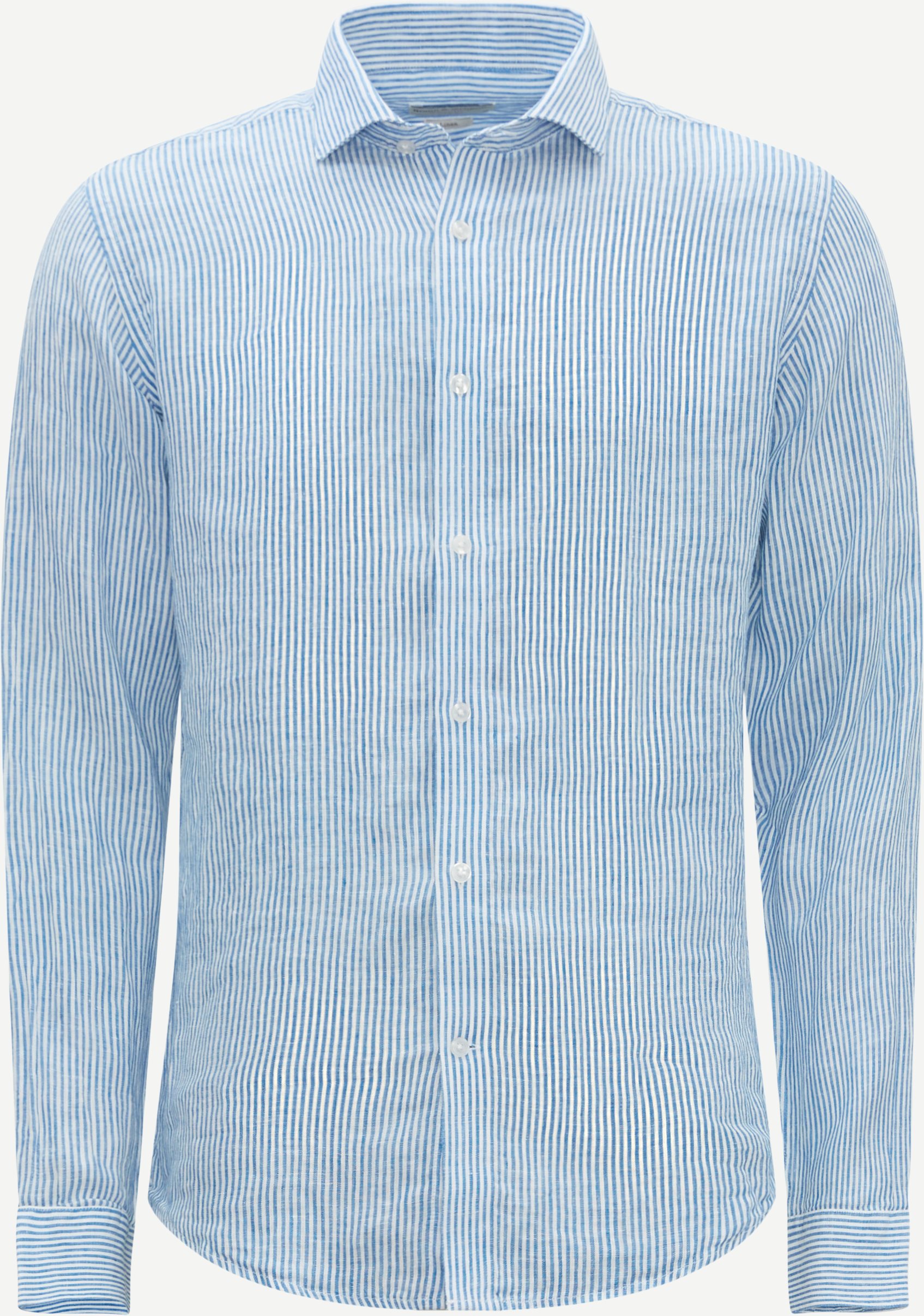Bruun & Stengade Shirts PALMA SHIRT 19004 Blue