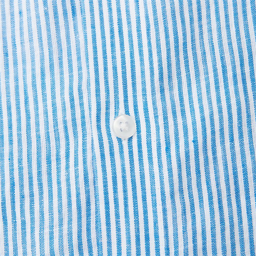 Bruun & Stengade Shirts PALMA SHIRT 19004 BLUE/WHITE