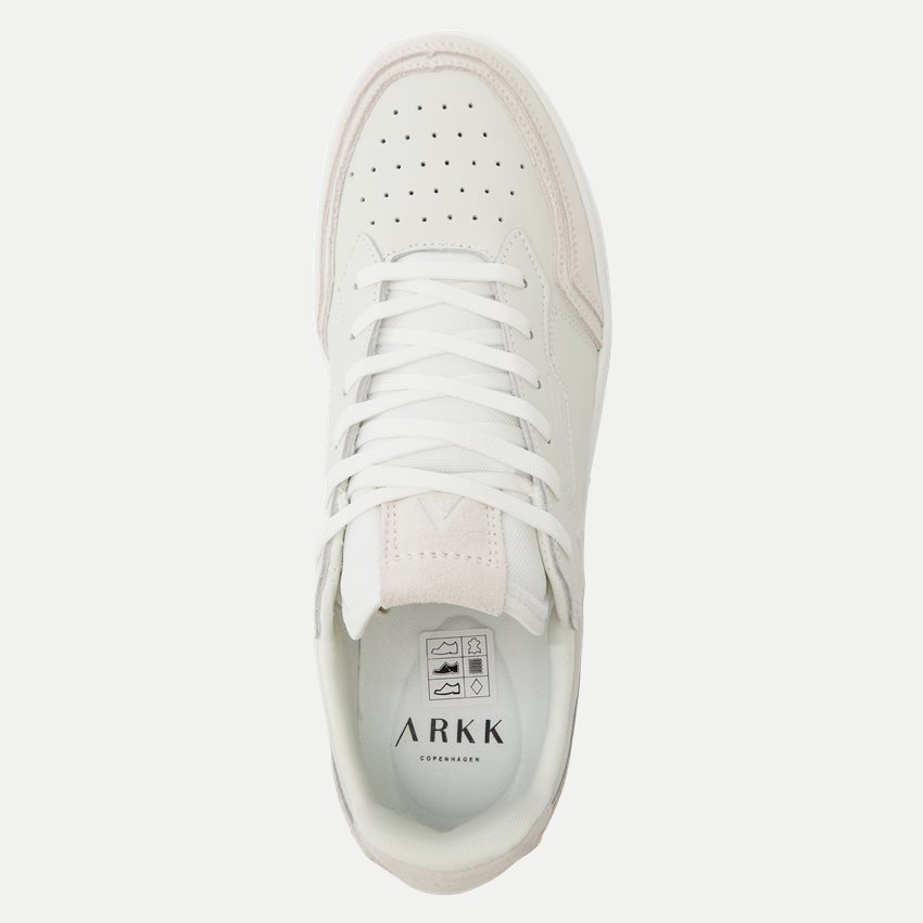 Arkk Copenhagen Shoes NOVAKLASS LEATHER CA1300-0536 HVID