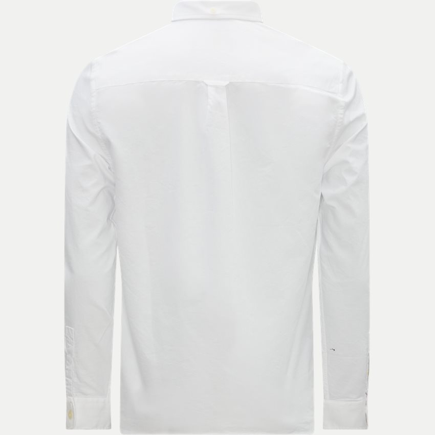Lyle & Scott Shirts LIGHT WEIGHT OXFORD SHIRT LW1302VOG WHITE