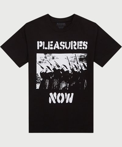 Pleasures T-shirts NUNS TEE Black