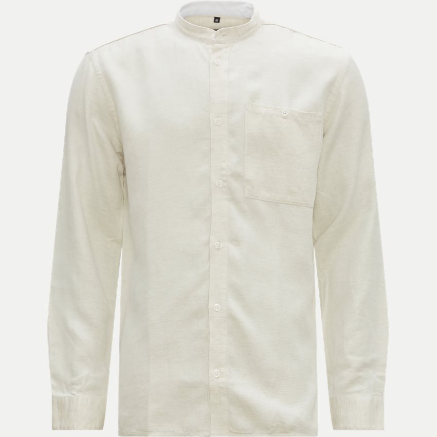 Bruuns Bazaar Skjorter LIN JOUR SHIRT BBM1531 WHITE