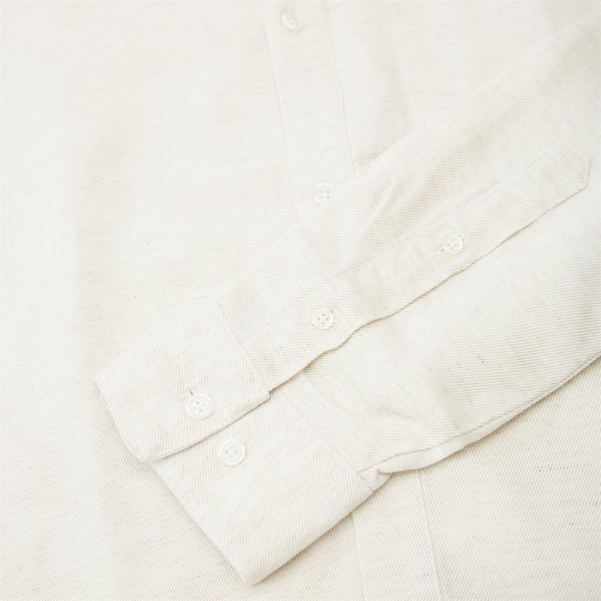 Bruuns Bazaar Shirts LIN JOUR SHIRT BBM1531 WHITE