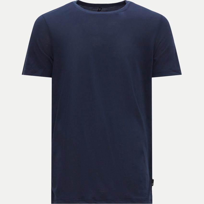 JBS of Denmark T-shirts 1150-2 WOOL T-SHIRT NAVY
