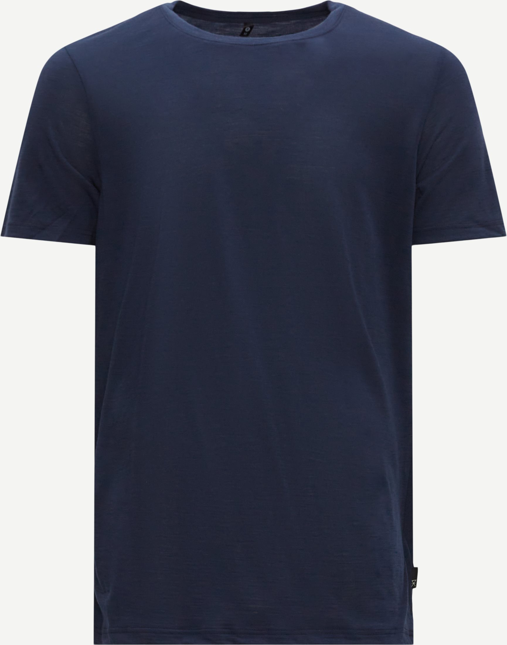 JBS of Denmark T-shirts 1150-2 WOOL T-SHIRT Blue