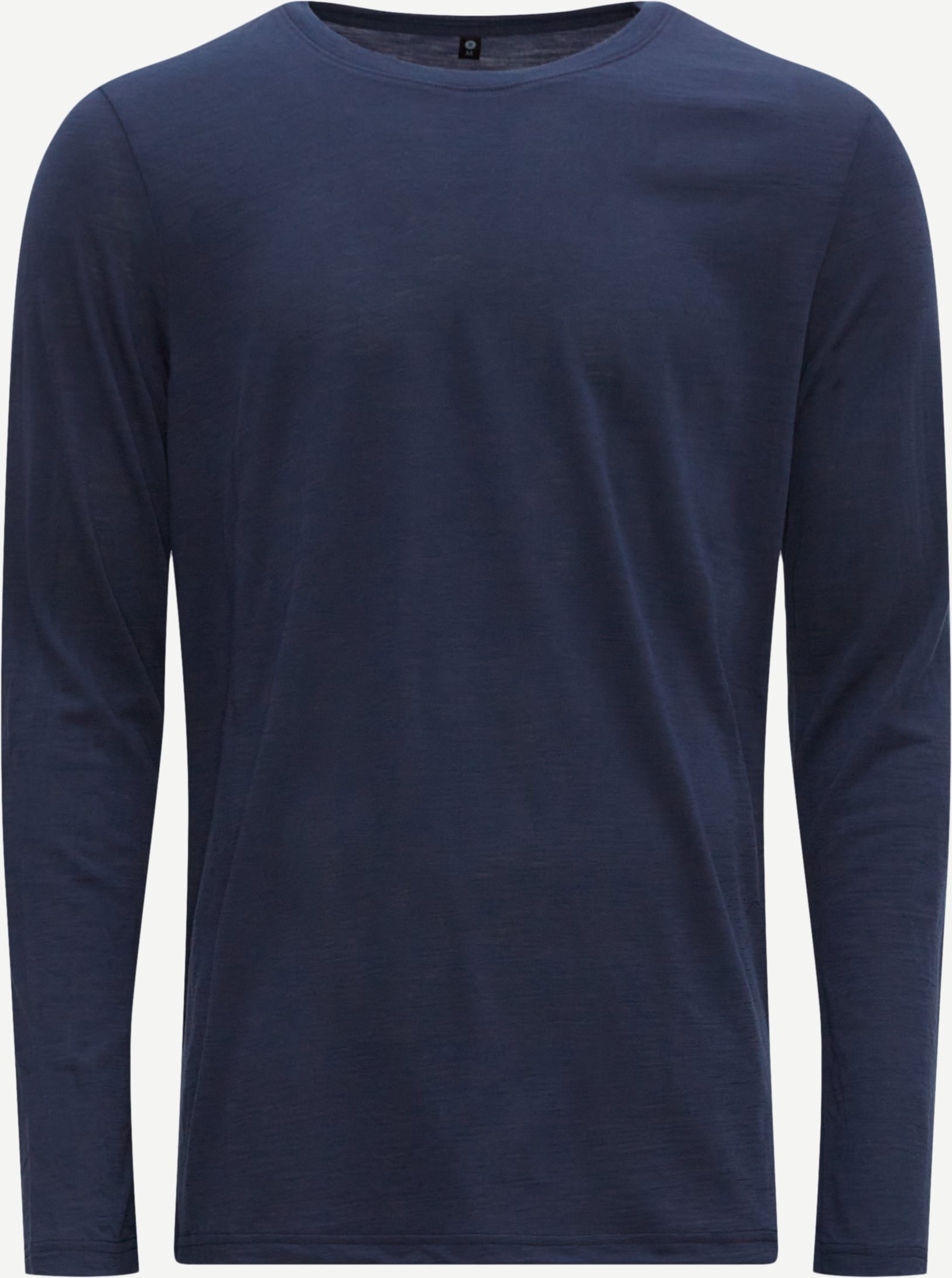 JBS of Denmark T-shirts 1150-14 LS T-SHIRT WOOL Blue