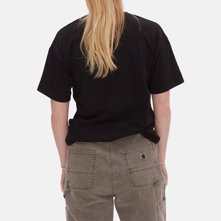 Carhartt WIP Women T-shirts W SS POCKET I029070 BLACK