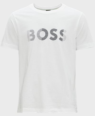 BOSS Athleisure T-shirts 50494106 TEE 1 Hvid