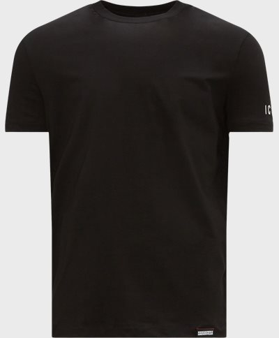 Dsquared2 T-shirts D9M204470 ICON Black