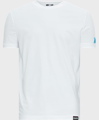 Dsquared2 T-shirts D9M204480 ICON PATCH Blå