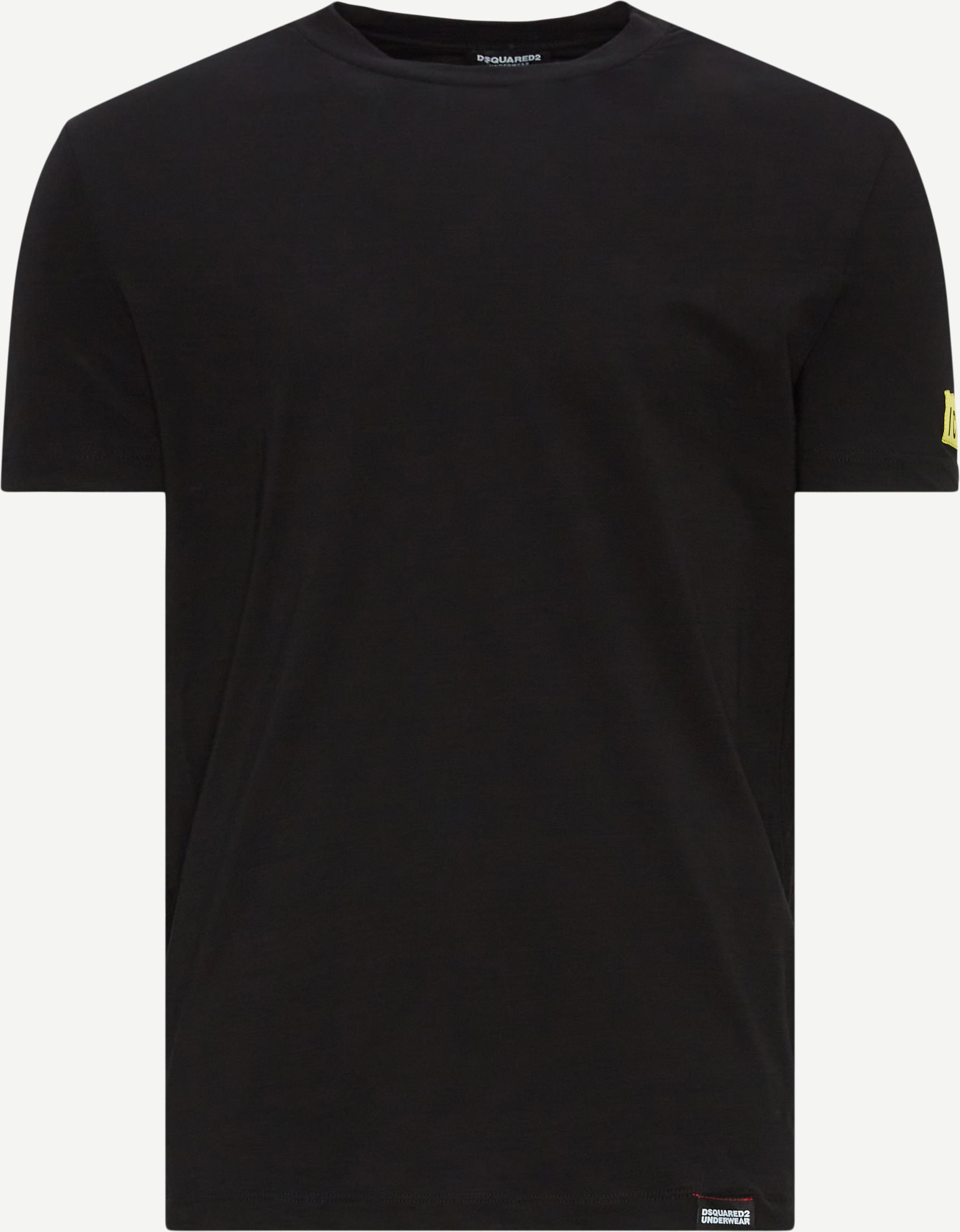 Dsquared2 T-shirts D9M204480 ICON PATCH Black