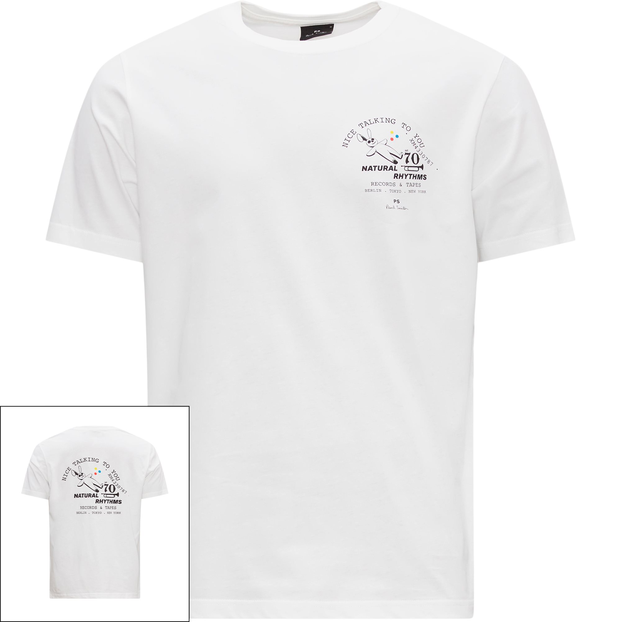 PS Paul Smith T-shirts 011R LP4054 Hvid