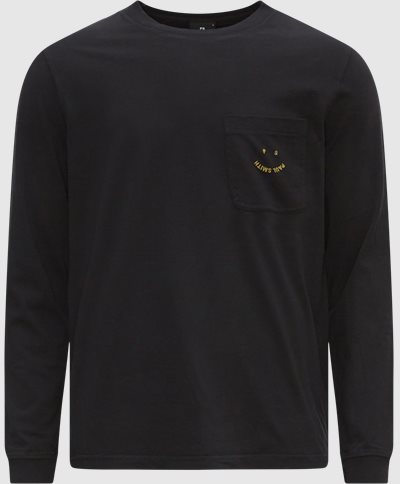 PS Paul Smith Long-sleeved t-shirts 340YE L21154 Black