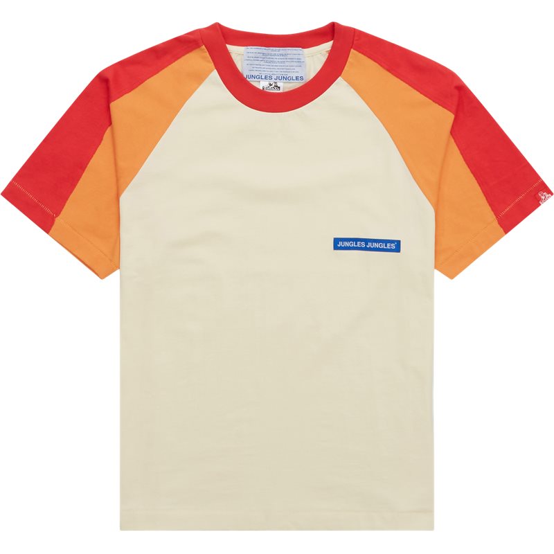 Jungles Jungles Pty Itd Sunrise Ss  T-shirts Orange / Sand