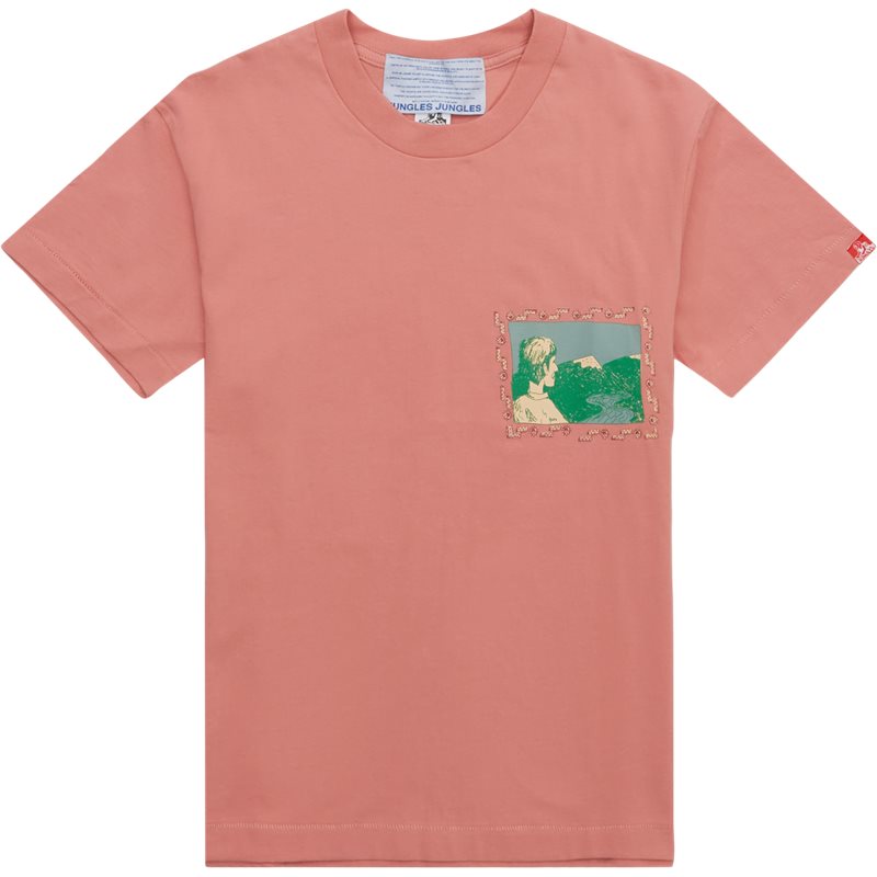 Jungles Jungles Pty Itd Tranquilo Tee T-shirts Rosa
