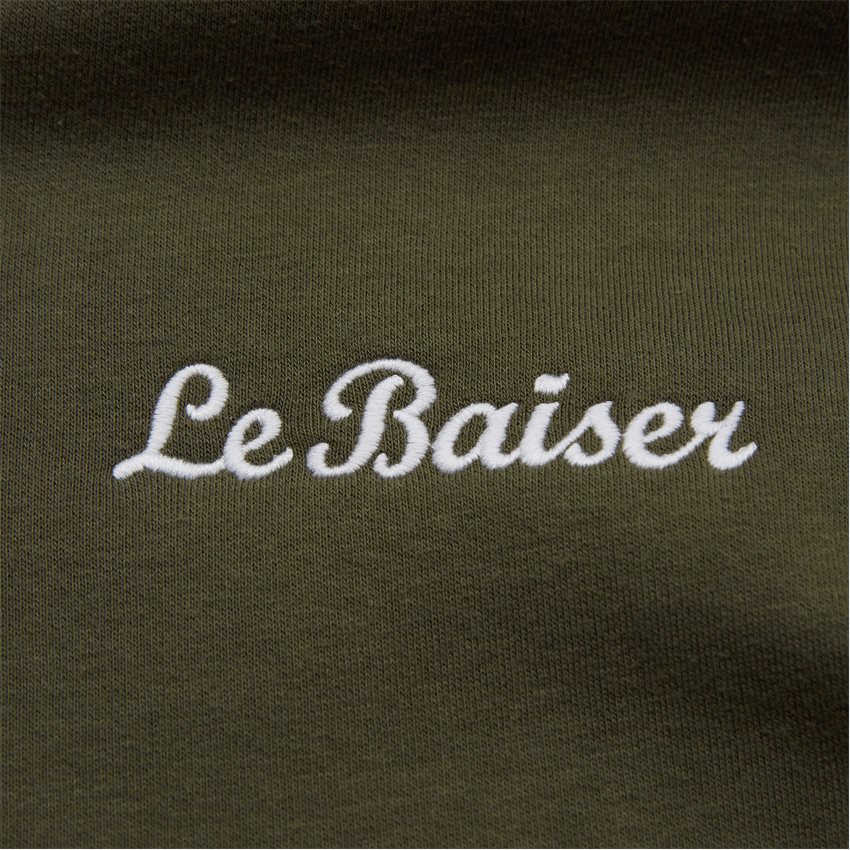 Le Baiser Sweatshirts LOUP GREEN