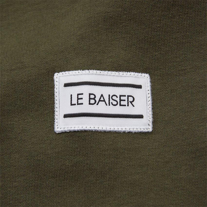 Le Baiser Sweatshirts LOUP GREEN