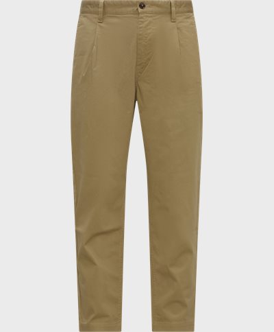 BOSS Casual Trousers 50494352 CHINO-SHYNE Army