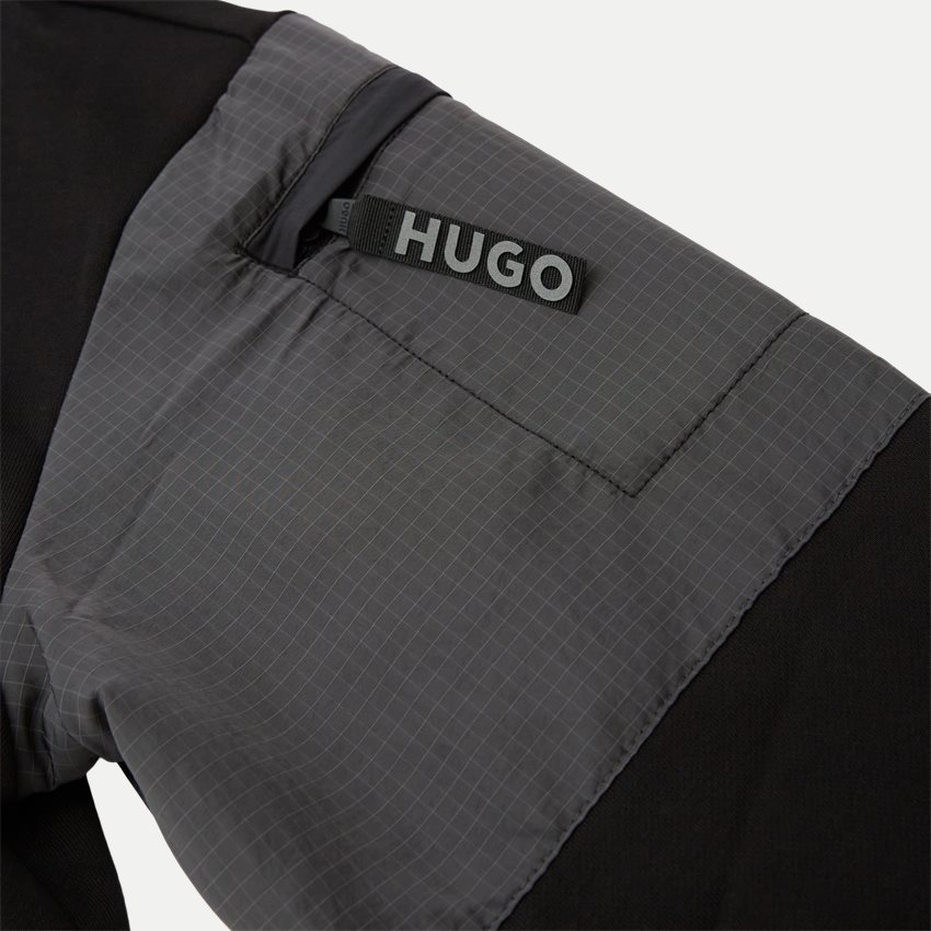 HUGO Sweatshirts 50493591 DASTAGNO SORT
