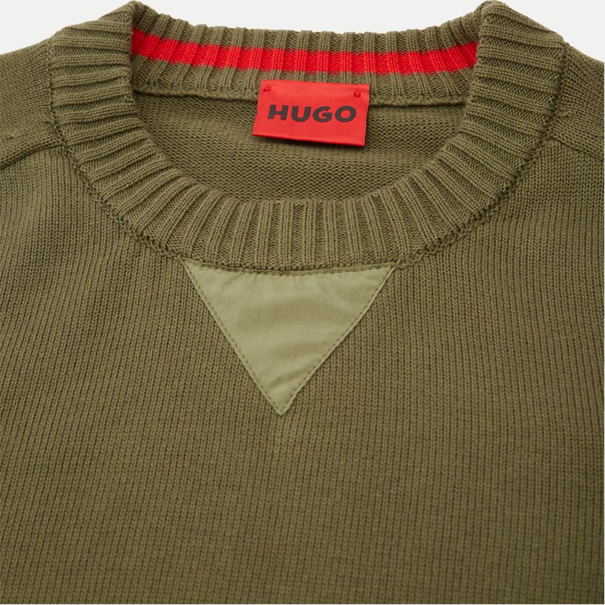 HUGO Knitwear 50492798 SUTIL ARMY