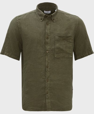 NN.07 Linen shirts 5706 ARNE BD SS Army