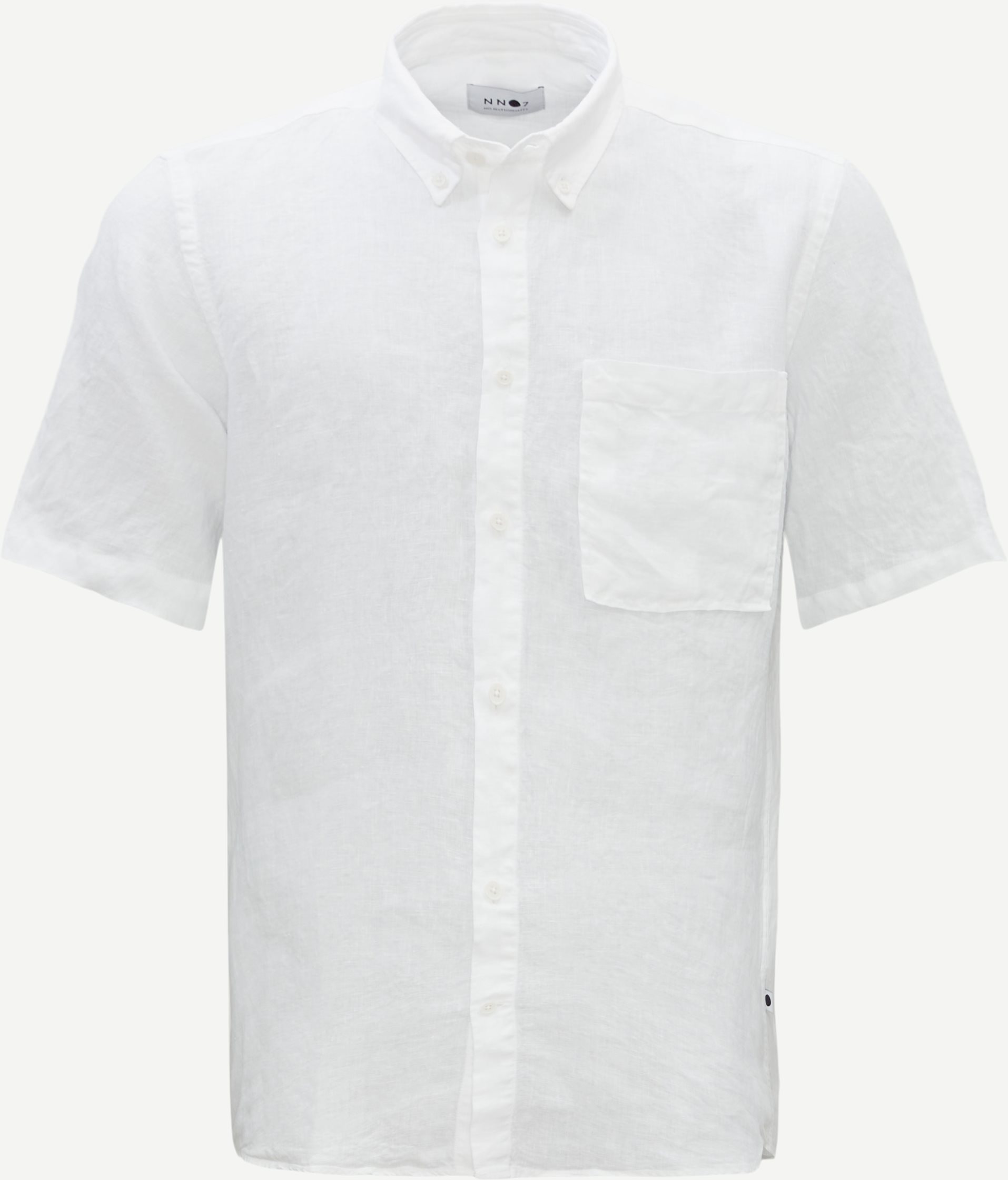 NN.07 Linen shirts 5706 ARNE BD SS White