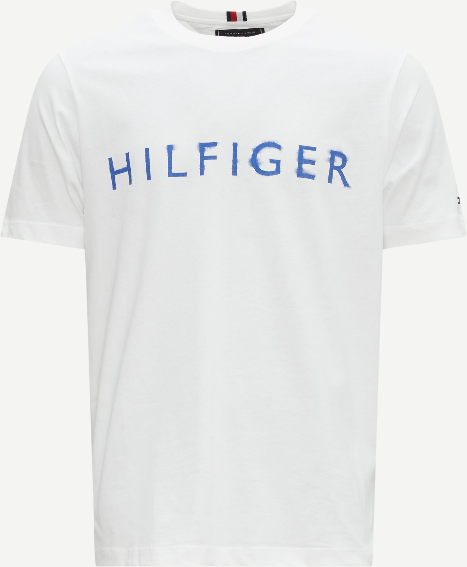 Tommy Hilfiger T-shirts 31518 HILFIGER INK TEE Hvid