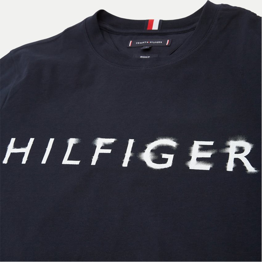 Tommy Hilfiger T-shirts 31518 HILFIGER INK TEE NAVY