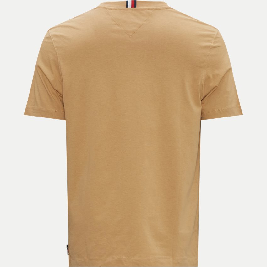 Tommy Hilfiger T-shirts 31538 MONOTYPE SMALL CHEST KHAKI
