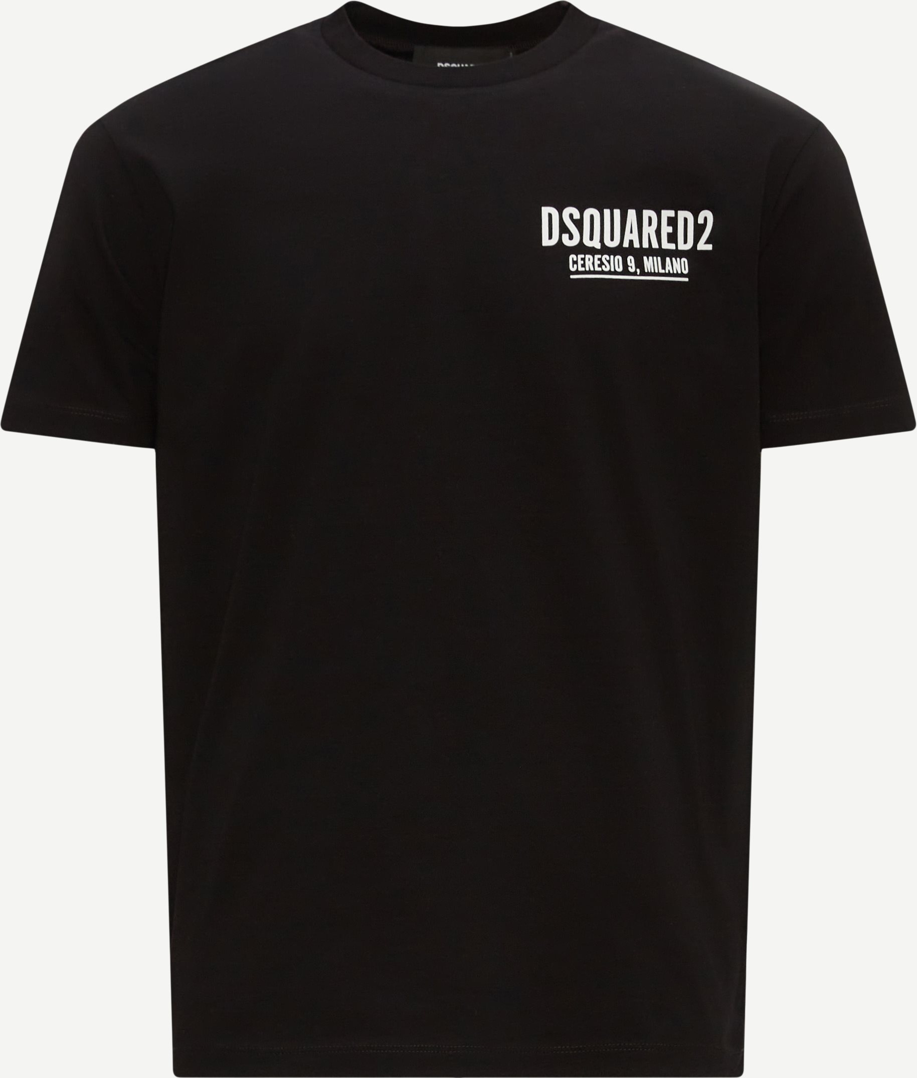 Dsquared2 T-shirts S71GD1116 S23009 Sort