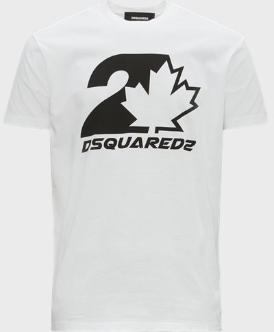Dsquared2 T-shirts S74GD1157 S23009 Hvid