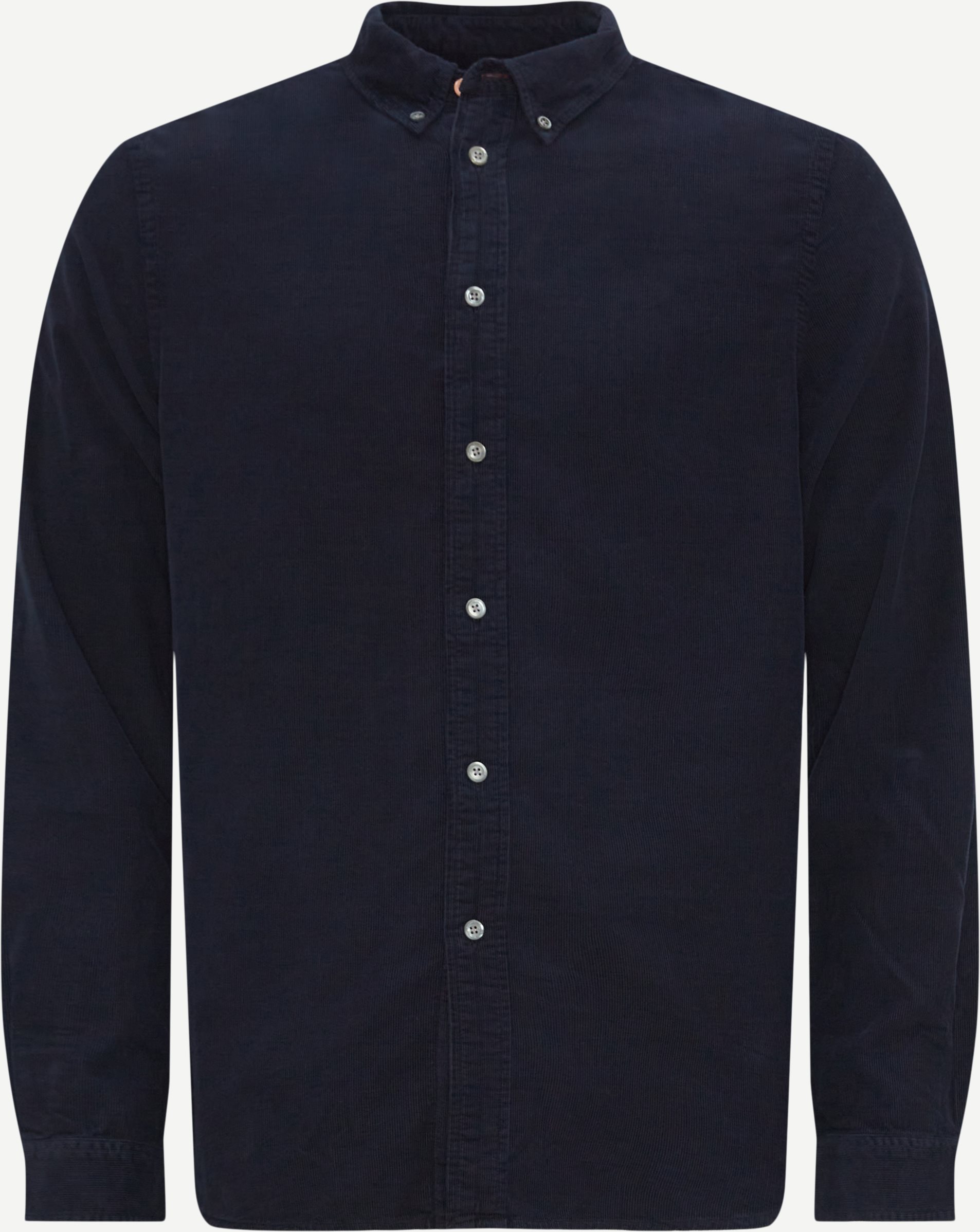 PS Paul Smith Shirts 599R-L21879 MENS LS TAILORED FIT SHIRT BD Blue