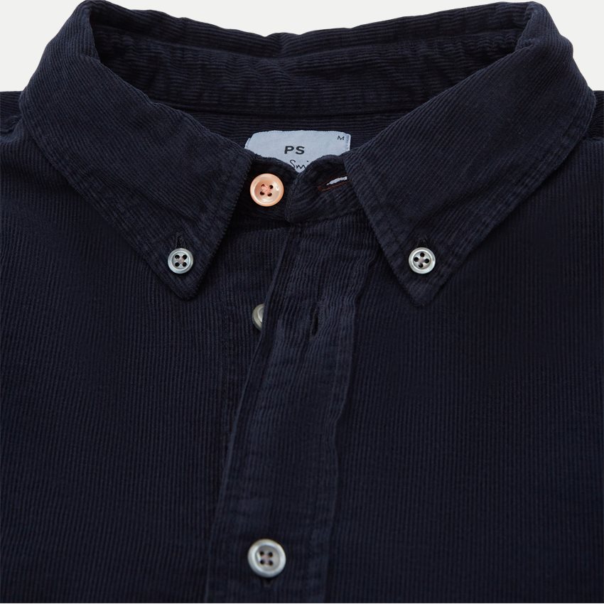 PS Paul Smith Skjorter 599R-L21879 MENS LS TAILORED FIT SHIRT BD NAVY