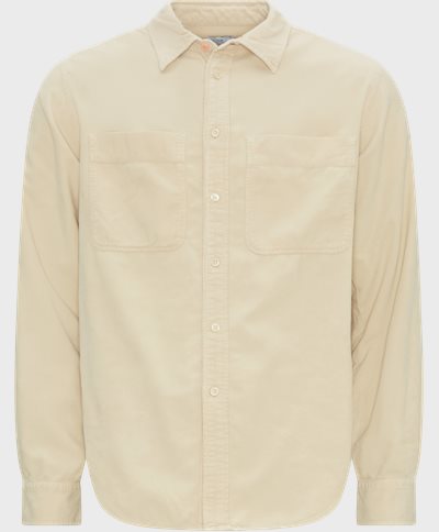 PS Paul Smith Skjortor 450Y-L21879 MENS LS CASUAL FIT SHIRT Sand