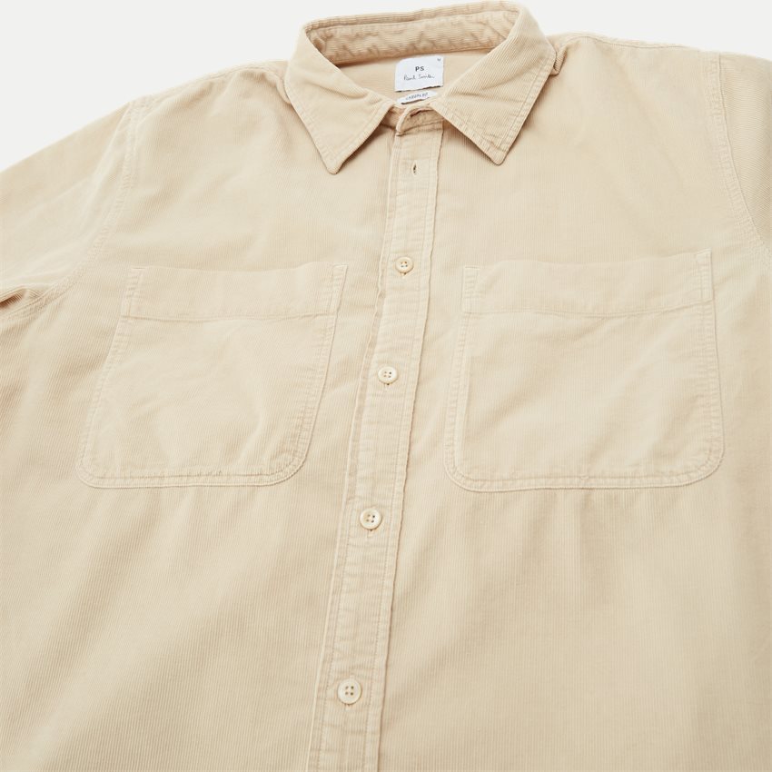 PS Paul Smith Skjorter 450Y-L21879 MENS LS CASUAL FIT SHIRT SAND