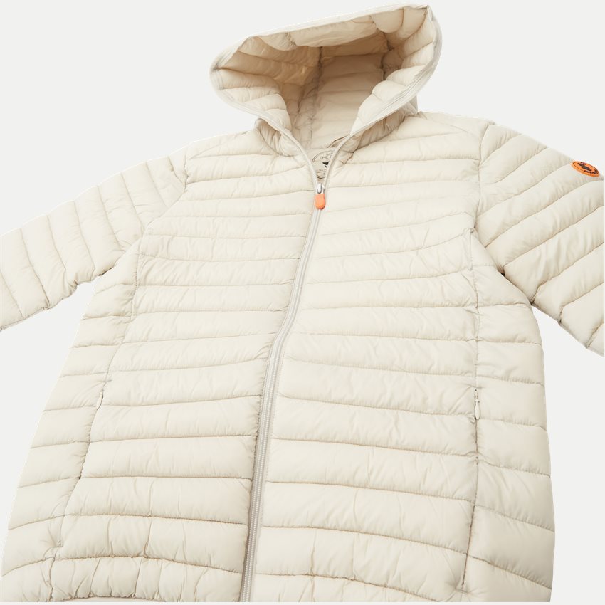 Save The Duck Jackets DUFFY HOODED JACKET BEIGE