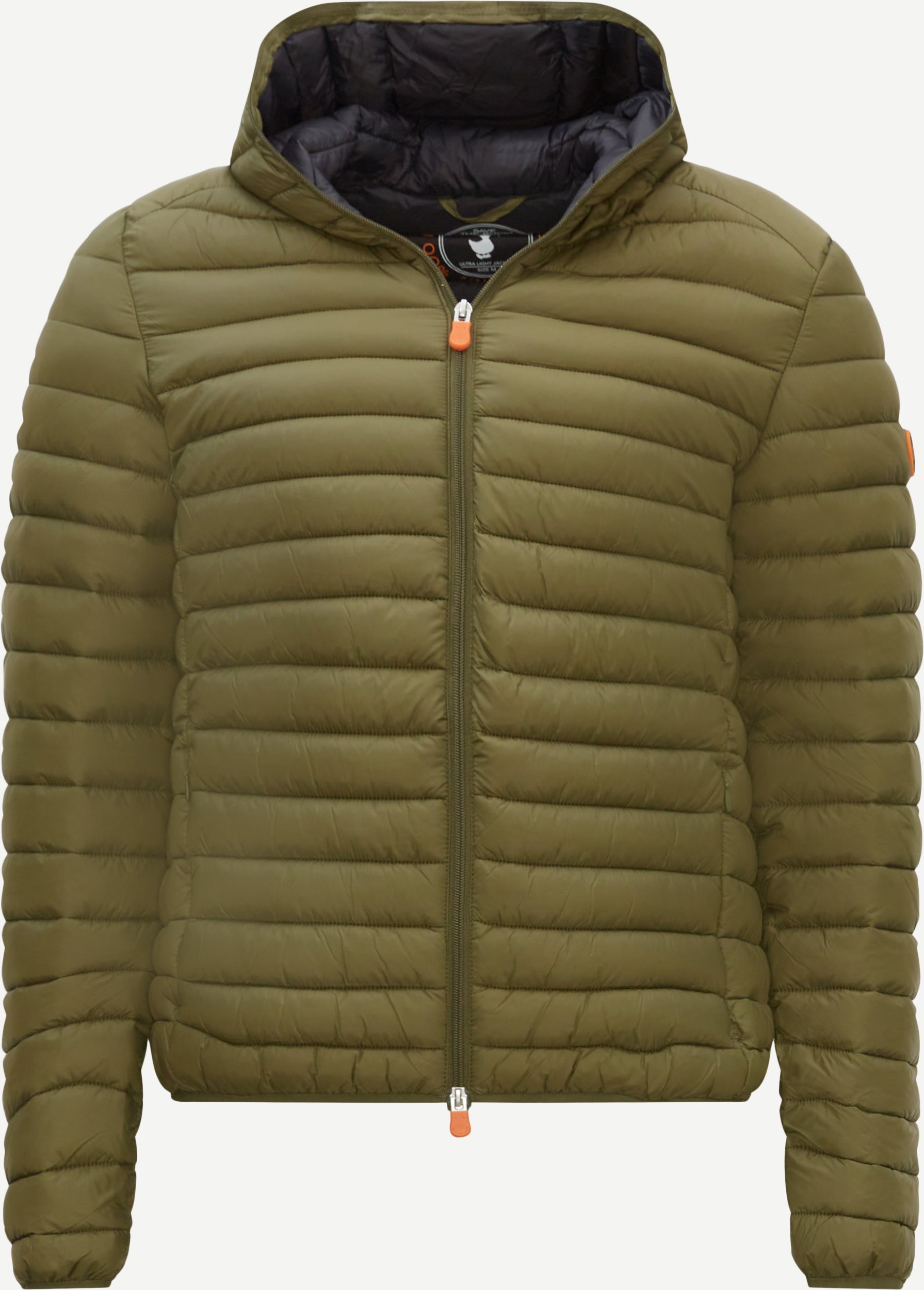 Save The Duck Jackets DUFFY HOODED JACKET Army