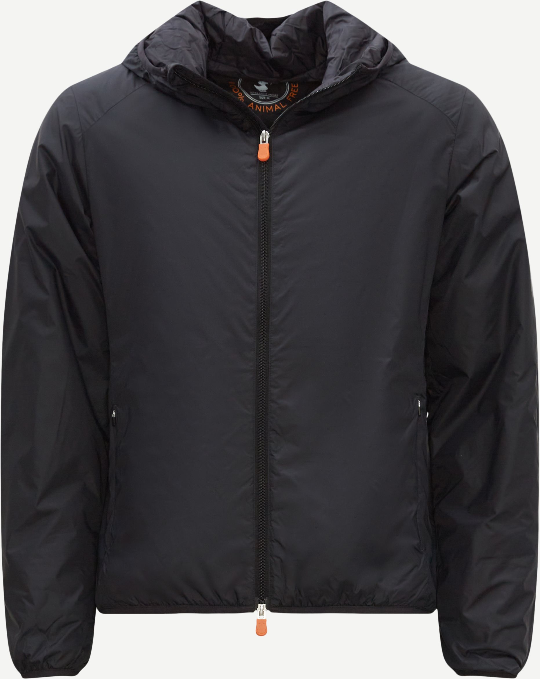 Save The Duck Jackets MAYSON HOODED JACKET Black