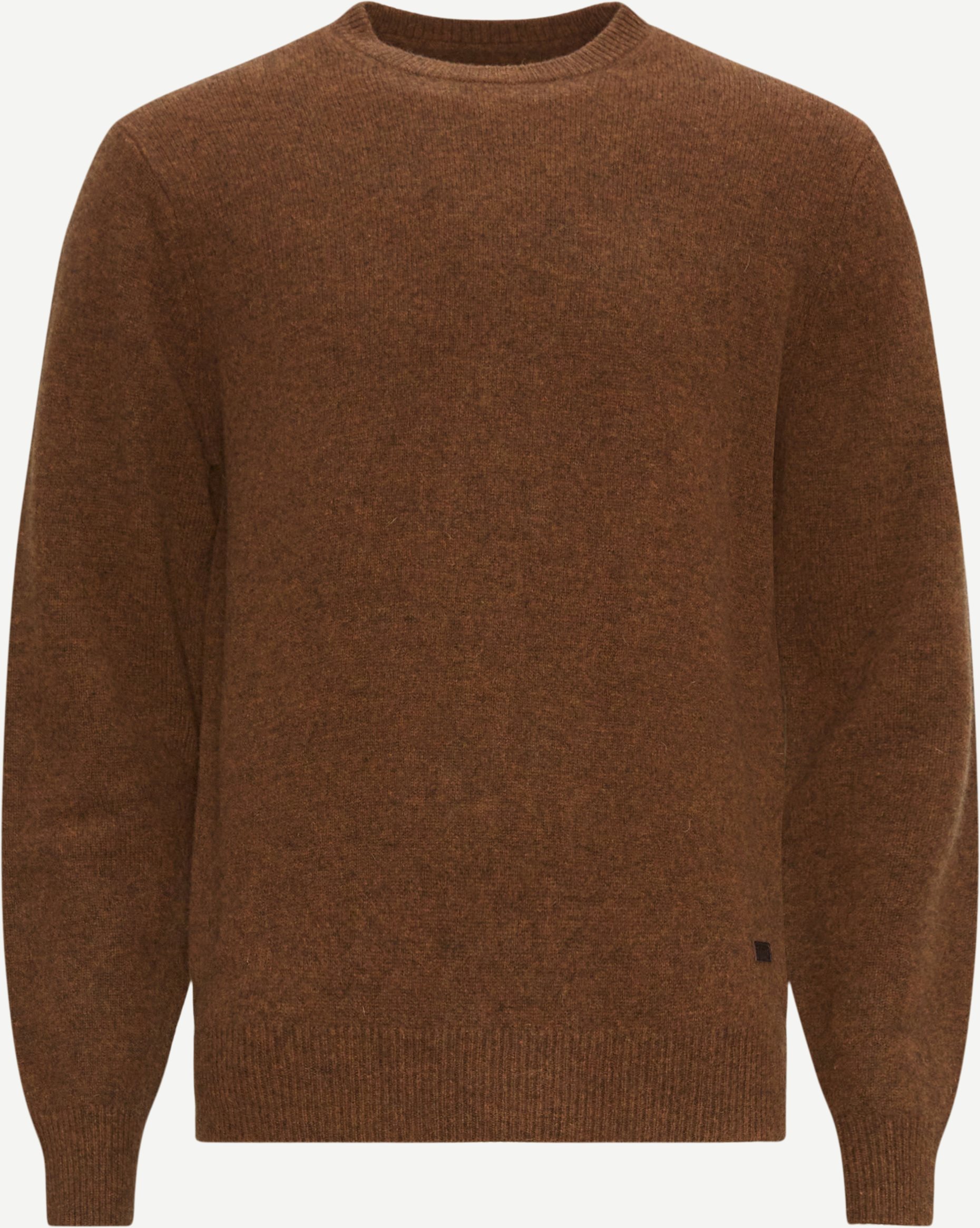 Barbour Knitwear PATCH CREW 2303 Brown