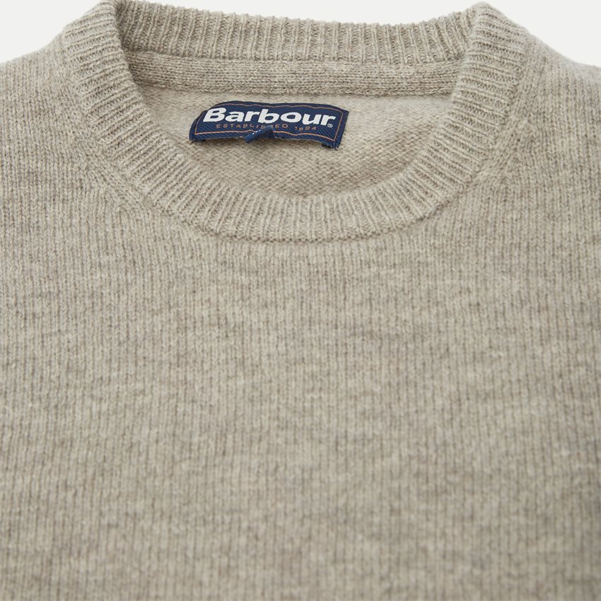 Barbour Knitwear PATCH CREW 2303 SAND