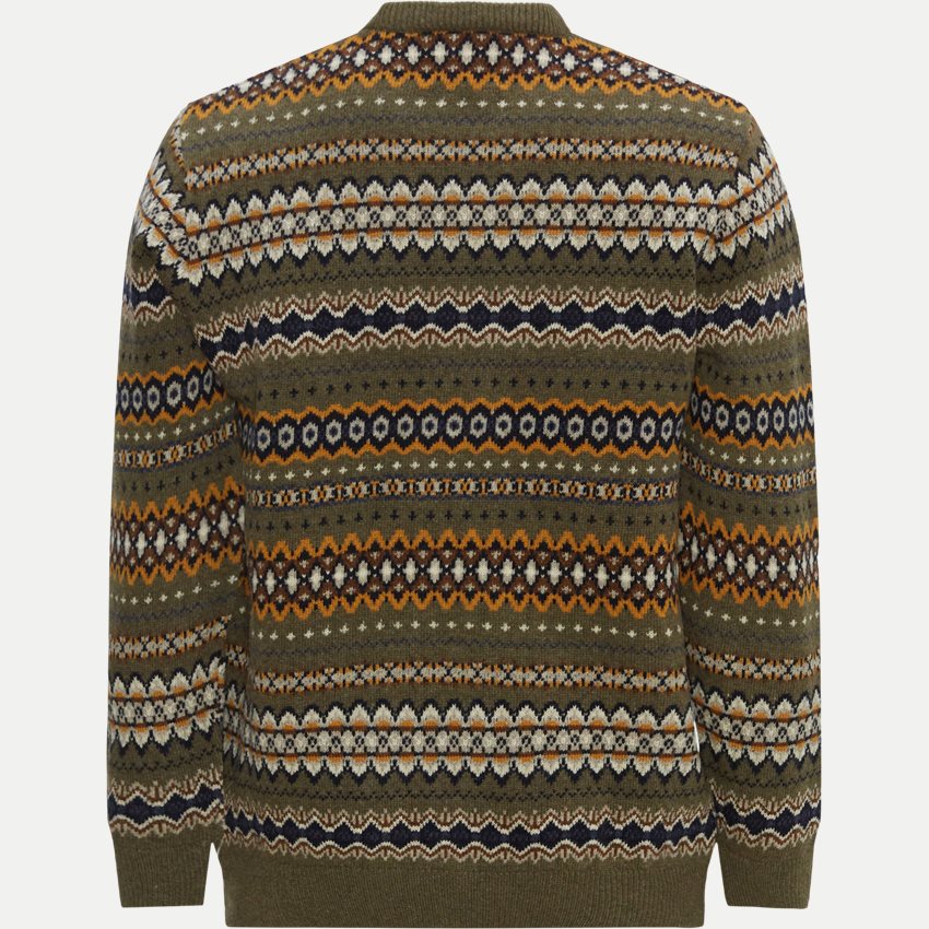 Barbour Knitwear CASE FAIR ISLE OLIVEN