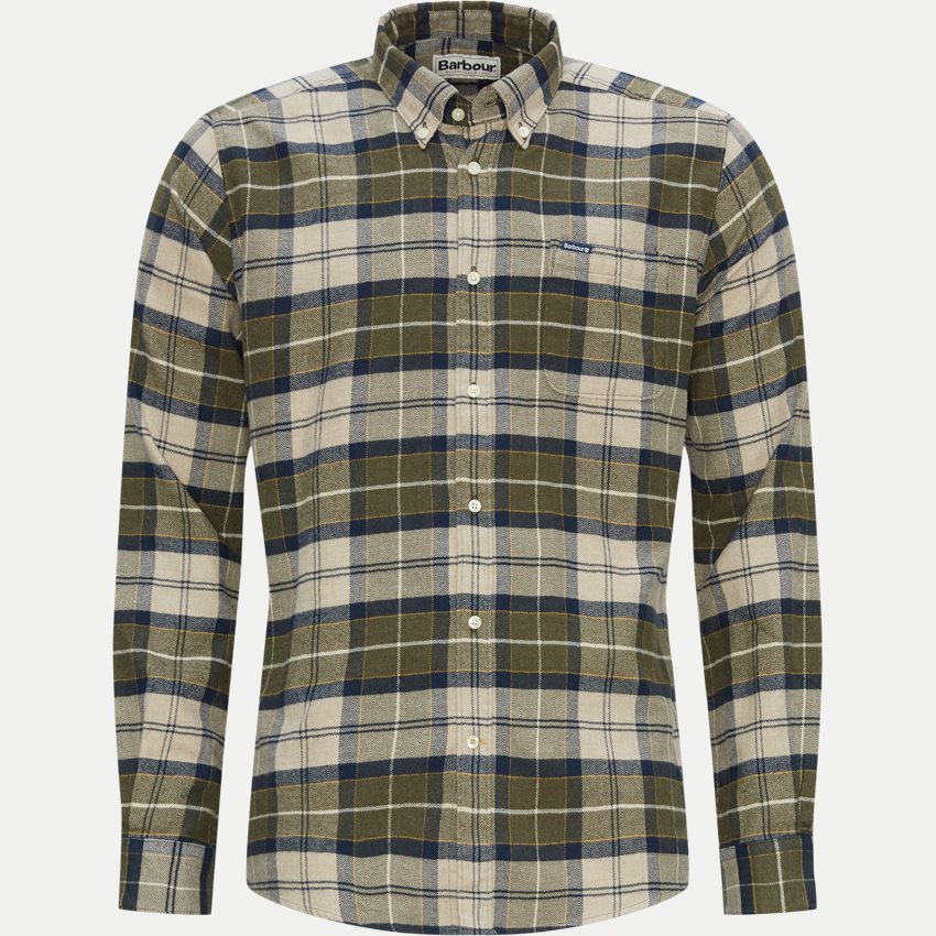 Barbour Shirts KYELOCH OLIVEN