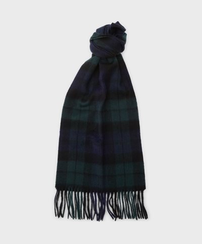 Barbour Scarves NEW CHECK Blue