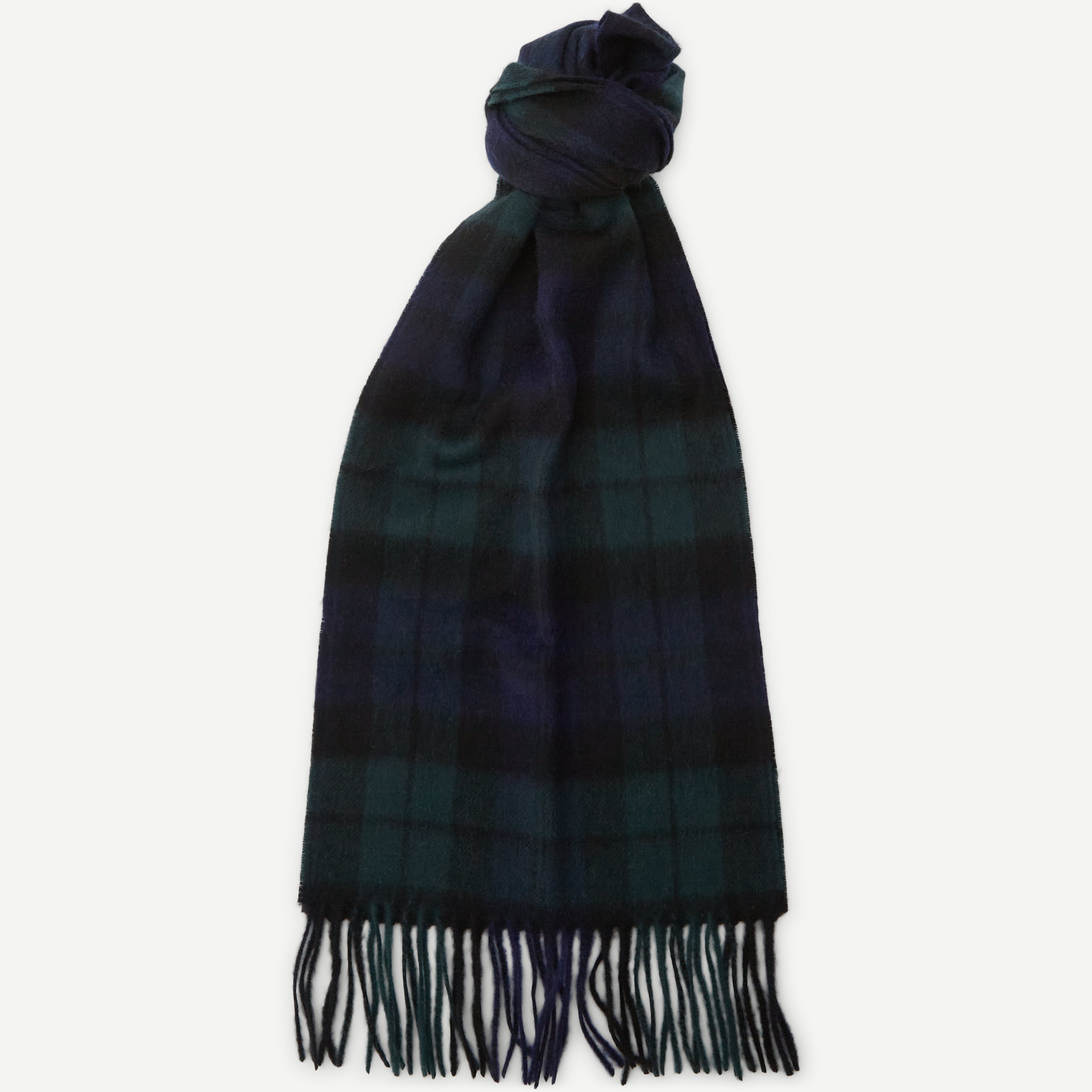 Barbour Scarves NEW CHECK Blue