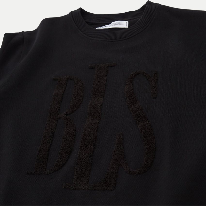 BLS Sweatshirts CLASSIC TONAL LOGO CREWNECK 202308047 SORT