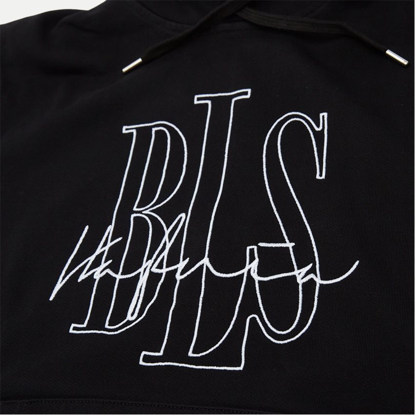 BLS Sweatshirts OUTLINE LOGO 2 HOODIE 202308060 SORT