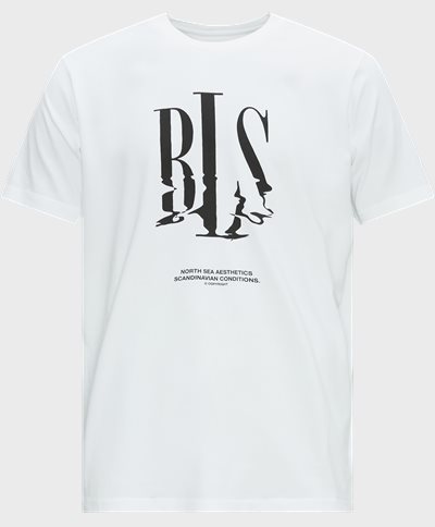 BLS T-shirts NORTH SEA T-SHIRT 202308059 Vit