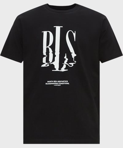 BLS T-shirts NORTH SEA T-SHIRT 202308059 Svart