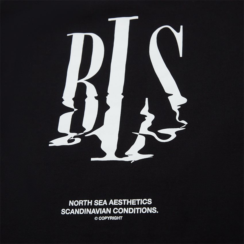 BLS T-shirts NORTH SEA T-SHIRT 202308059 SORT